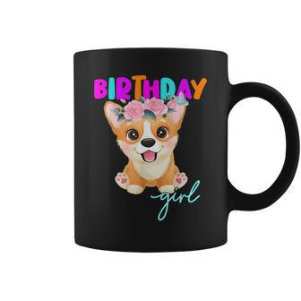 Corgi Birthday Girl Corgi Dog Lovers Coffee Mug | Mazezy