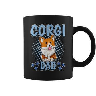 Corgi Dad Daddy Fathers Day Corgi Gift For Mens Funny Gifts For Dad Coffee Mug | Mazezy