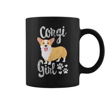Corgi Girl Women Puppy Mom Dog Mama Lover Gift Coffee Mug | Mazezy