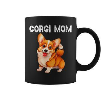 Corgi Mom Dog Welsh Corgi Mothers Day Funny Corgi Mama Coffee Mug | Mazezy