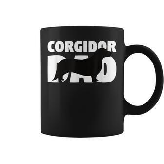 Corgidor For Dog Father 'Corgidor Dad' Corgidor Coffee Mug | Mazezy