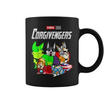 Corgivengers Corgi Funny Corgi Lovers Gift Corgi Funny Gifts Coffee Mug | Mazezy