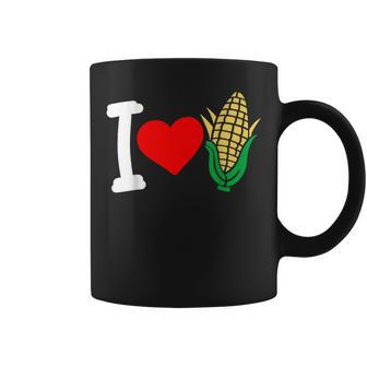 Corn I Love Corn Coffee Mug - Monsterry