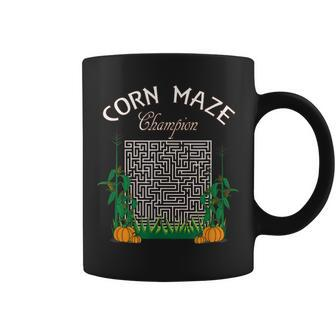 Corn Maze Champion Fall Halloween Farm Activities Halloween Coffee Mug | Mazezy