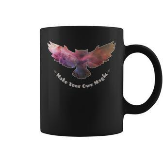 Cosmic Space Nebula Make Your Own Magic Halloween Owl Magic Funny Gifts Coffee Mug | Mazezy