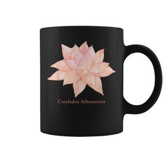 Cotyledon Arborescens Succulents Coffee Mug | Mazezy