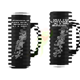 Country Toads Take Me Home Cowboy Frog Western Coffee Mug | Seseable CA