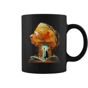 Courage Dear Hearts Lion Book Reading Lovers Bookworm Reading Funny Designs Funny Gifts Coffee Mug | Mazezy