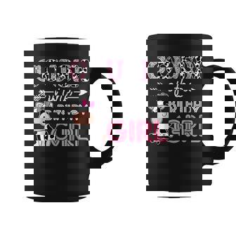 Cousin Of The Birthday Girl Farm Cow Cousin Matching Family Coffee Mug - Seseable
