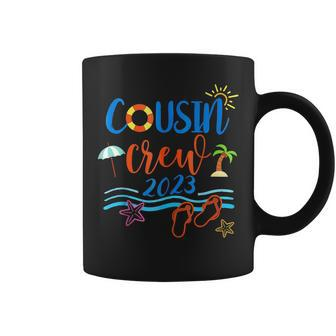 Cousin Crew 2023 Beach Vacation Matching Summer Family Trip Coffee Mug - Seseable