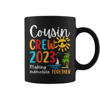 Cousin Crew 2023 For Summer Vacation Beach Family Matching Coffee Mug | Mazezy
