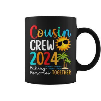Cousin Crew 2024 Summer Vacation Beach Family Trips Matching Coffee Mug | Mazezy