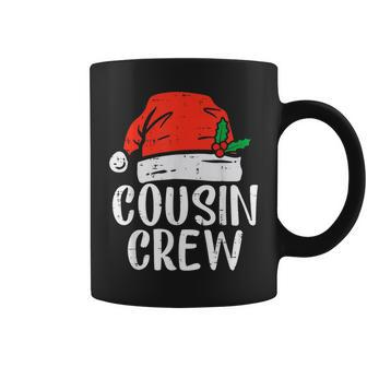 Cousin Crew Christmas Squad Santa 2023 Xmas Pajama Boys Girl Cousin Crew Funny Gifts Coffee Mug | Mazezy