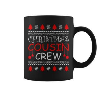 Cousin Crew Pajamas Family Matching Christmas Kid Boys Girls Coffee Mug | Mazezy