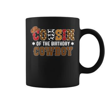 Cousin First Birthday Cowboy Western Rodeo Party Matching Coffee Mug | Mazezy