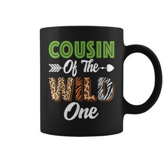 Cousin Of The Wild One Zoo Animal Birthday Safari Jungle Coffee Mug - Seseable
