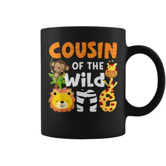 Cousin The Wild One Zoo Birthday Safari Jungle Animals Party Coffee Mug - Seseable