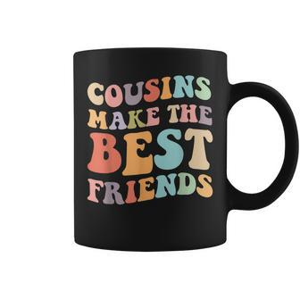 Cousins Make The Best Friends Family Matching Graphic Coffee Mug - Monsterry CA