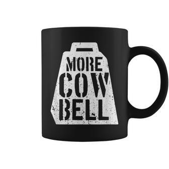 Cow Bell More Cowbell Vintage Funny Drummer Cowbell Funny Coffee Mug | Mazezy