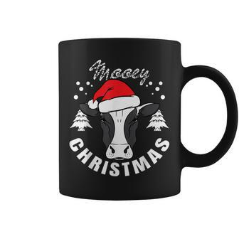 Cow Head Mooey Christmas Cow Lover Coffee Mug | Mazezy