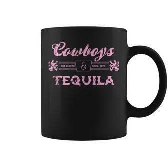 Cowboys And Tequila Western Funny Tequila Drinking Drinking Funny Designs Funny Gifts Coffee Mug | Mazezy DE