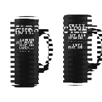 Cowgirls Just Wanna Have Fun Funny Women Cowgirl Coffee Mug | Mazezy