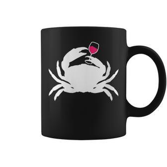 Crab Ocean Wine Cruise Vacation Lovers Drinking Coffee Mug - Seseable