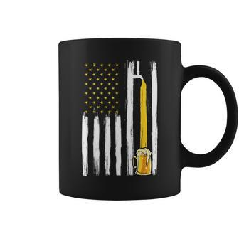 Craft Beer American Flag Usa 4Th Of July Brewery America Coffee Mug | Mazezy