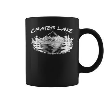 Crater Lake National Park Oregon Hike Outdoors Vintage Coffee Mug | Mazezy