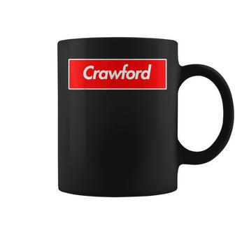 Crawford Name Coffee Mug | Mazezy