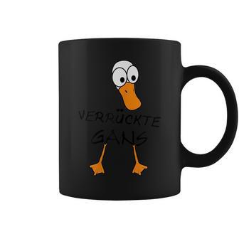 Crazy Goose Duck Bird Funny Geese Outfit Gift Coffee Mug | Mazezy