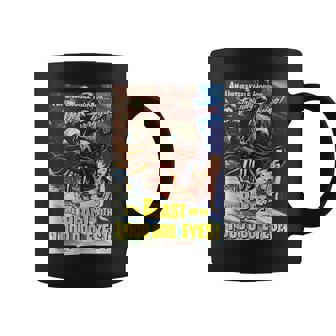 Creepy Vintage Retro Halloween Monster Poster Horror Movie Halloween Funny Gifts Coffee Mug | Mazezy
