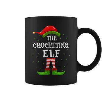 The Crocheting Elf Christmas Matching Family Pajama Costume Coffee Mug - Monsterry