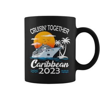 Cruisin Together Caribbean Cruise 2023 Family Vacation Coffee Mug | Mazezy