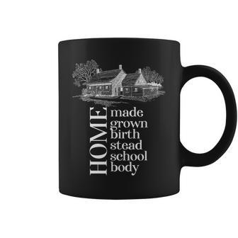 Crunchy Mom Home Birth Homestead Homeschool Mama Country Gifts For Mom Funny Gifts Coffee Mug | Mazezy DE