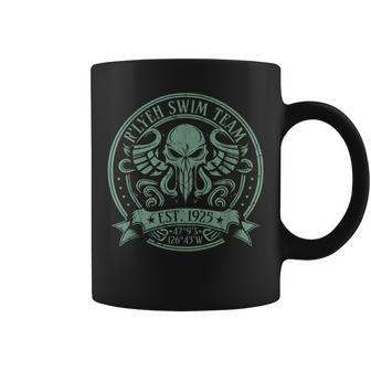 Cthulhu R'lyeh Swim Team Cosmic Horror Cthulhu Horror Coffee Mug | Mazezy