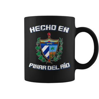 Cuban Flag Hecho En Pinar Del Río Cuba Camisa Coffee Mug | Mazezy