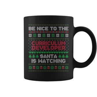 Curriculum Developer Curriculum Developer Ugly Sweater Coffee Mug | Mazezy