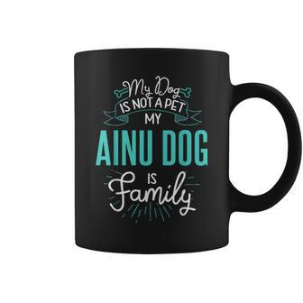 Cute Ainu Dog Family Dog For Men Coffee Mug | Mazezy
