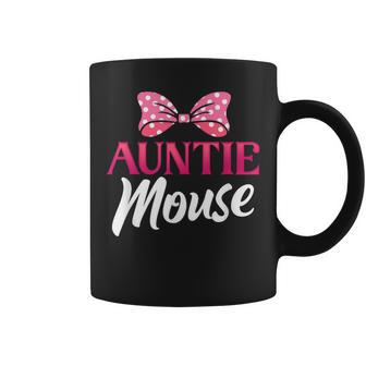 Cute Auntie Mouse Niece Nephew Aunt Coffee Mug - Monsterry