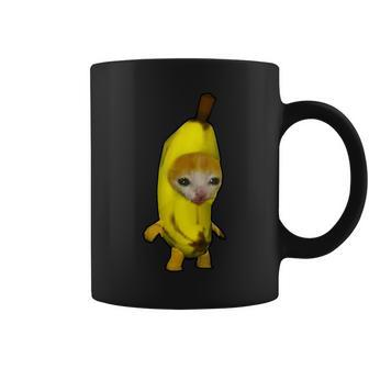 Cute Banana Cat Happy Bananacat Meme Kitty Cat Lovers Meme Meme Funny Gifts Coffee Mug | Mazezy