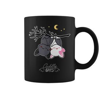 Cute Bats Sleeping Designed By Cuddly Bat Comics Coffee Mug - Thegiftio UK