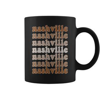 Cute Boho Aesthetic Southern Cowgirl Country Music Nashville Coffee Mug | Mazezy