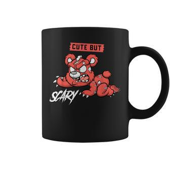 Cute But Scary Teddy Bear Halloween Coffee Mug | Mazezy
