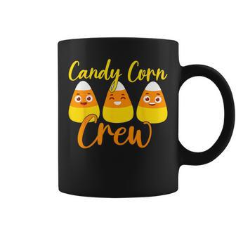 Cute Candy Corn Crew Halloween Trick Or Treat Costume Coffee Mug | Mazezy