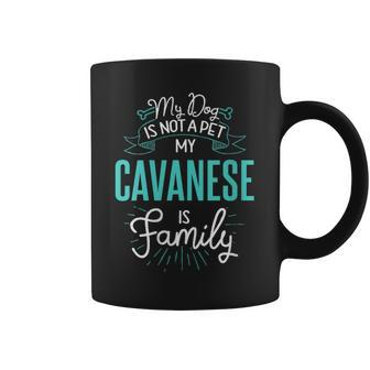 Cute Cavanese Family Dogn Coffee Mug | Mazezy