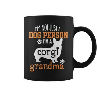 Cute Corgi Grandma Corgi Dog Lover Mothers Day Grandma Gifts Coffee Mug | Mazezy