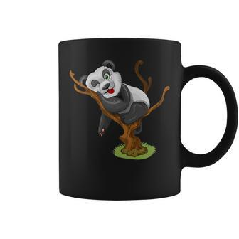 Cute Funny Panda Bear Graphic Gifts For Bear Lovers Funny Gifts Coffee Mug | Mazezy