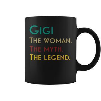Cute Gigi Grandma The Woman The Myth The Legend Coffee Mug | Mazezy