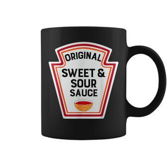 Cute Group Condiments Costume Sweet And Sour Sauce Coffee Mug - Seseable